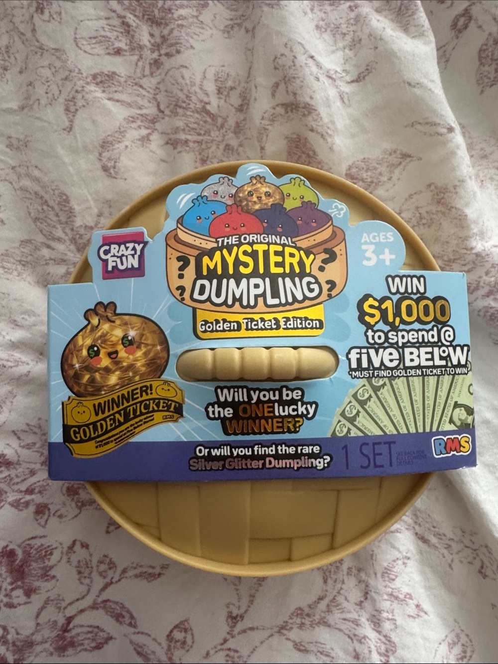 The Original Mystery Dumpling Golden Ticket Edition - SUPER RARE SILVER GLITTER